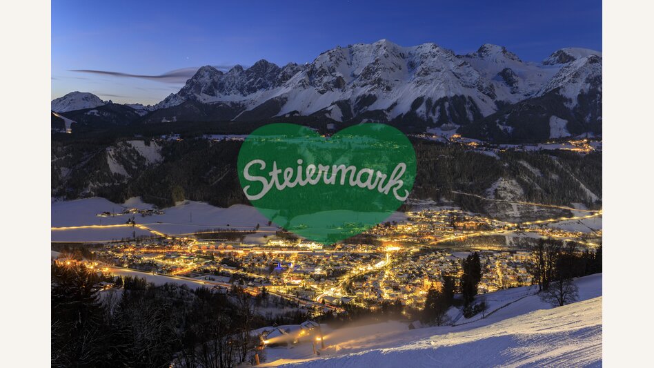 Twilight hour in Schladming, winter | © Steiermark Tourismus | photo-austria.at