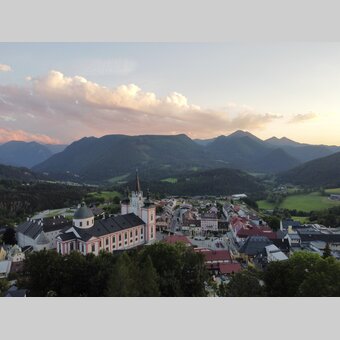 Abendstimmung über Mariazell | © STG | Günther Steininger