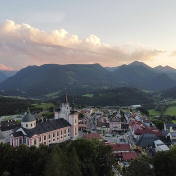 Abendstimmung über Mariazell | © STG | Günther Steininger