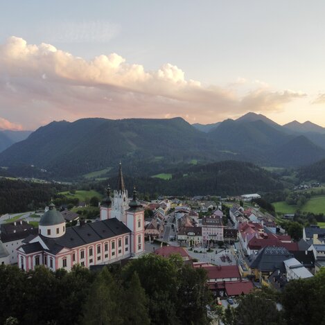 Abendstimmung über Mariazell | © STG | Günther Steininger