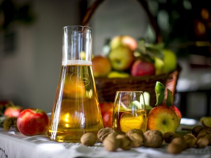 Apfel-Stillleben an der steirischen Apfelstraße