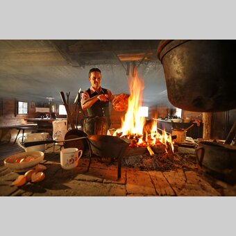 Kochen am offenen Feuer | © TV Oststeiermark | Bernhard Bergmann