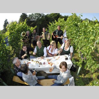 Picknick im Weingarten in Fötschach | © STG | Gery Wolf