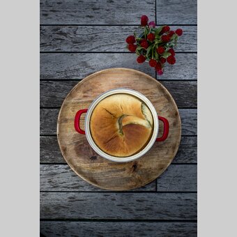 The culinary Styria: spicy wood garlic wreath | © Steiermark Tourismus | Tom Lamm