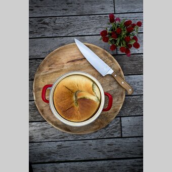 The culinary Styria: spicy wood garlic wreath | © Steiermark Tourismus | Tom Lamm