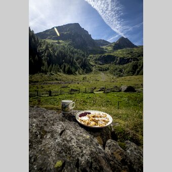 Kaiserschmarrn in the nature park Sölktäler | © Steiermark Tourismus | Tom Lamm