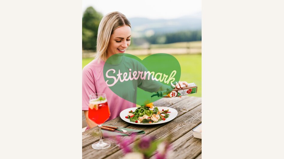 Sommerlicher Salatteller | ©  Oststeiermark Tourismus | SupersusiCom