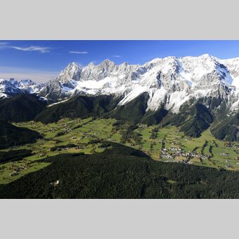 Ennstal mit Dachstein | © STG | Raffalt