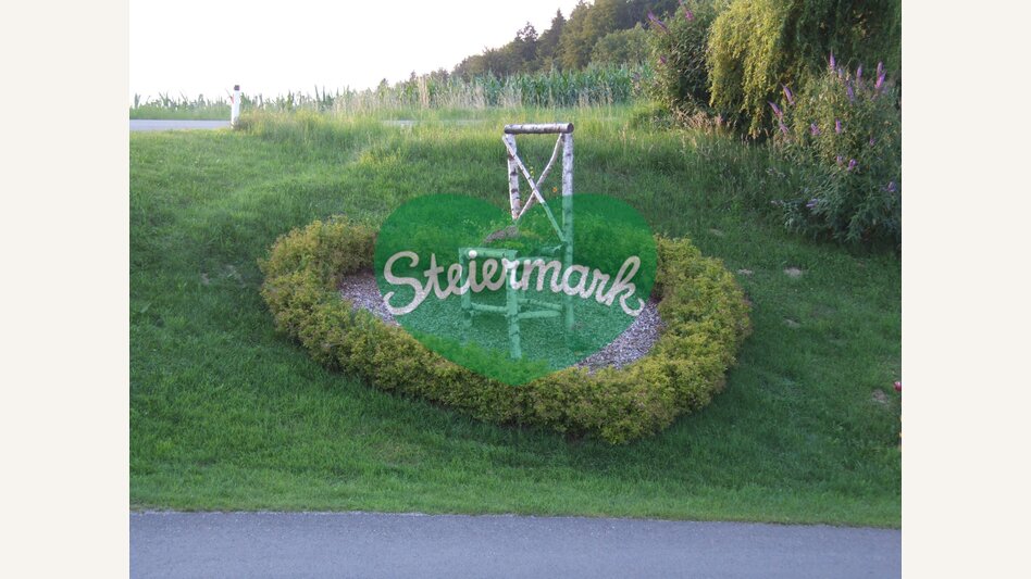 Das blühende Grüne Herz beim Blumenschmuckwettbewerb | © Gemeinde Edelstauden