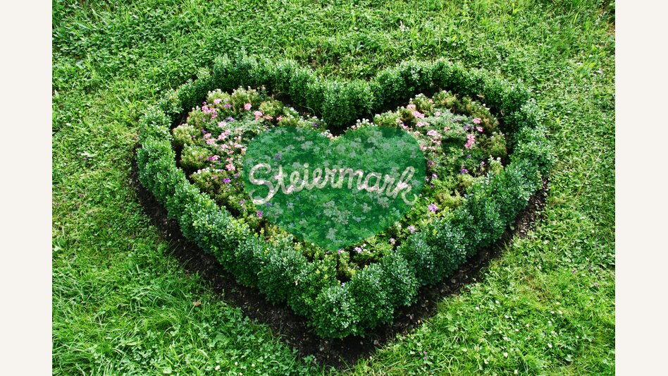 Das blühende Grüne Herz beim Blumenschmuckwettbewerb | R. u. P.Schulli