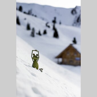 Wetterfrosch beim Après-Ski | © STG | Tom Lamm