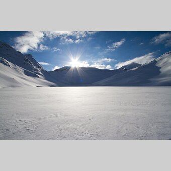 Giglachsee im Winterkleid | © STG | Andreas Kocher