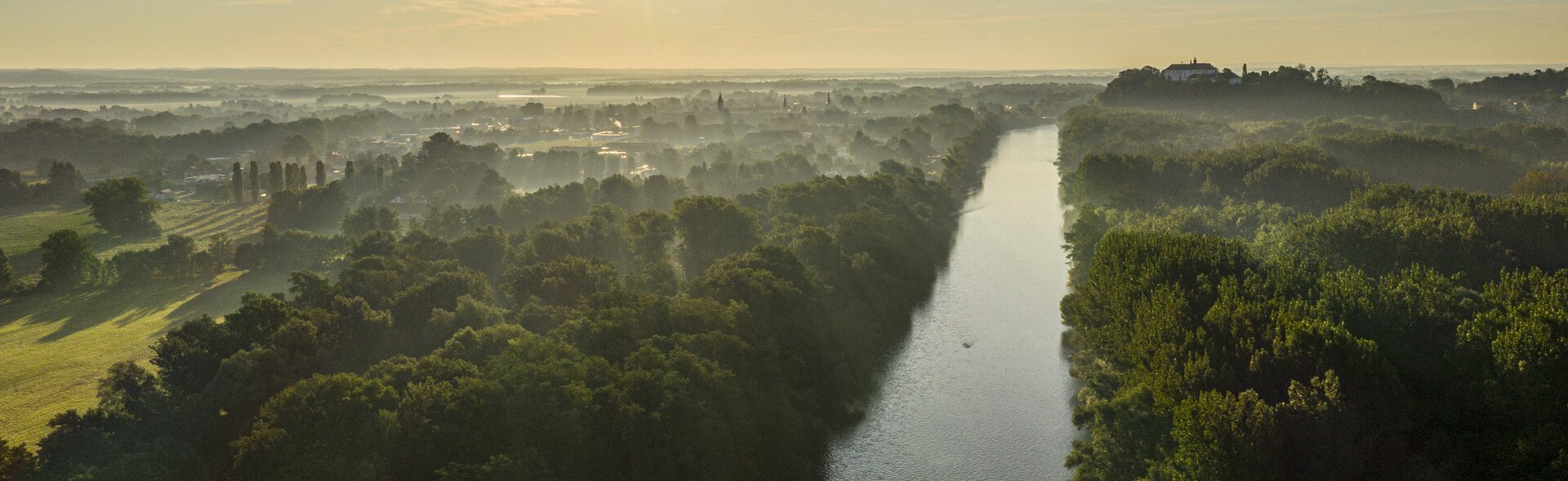 Die Mur, der längste Fluss der Steiermark