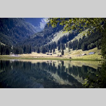 Schwarzensee lake, nature park Sölktäler | © Steiermark Tourismus | Tom Lamm