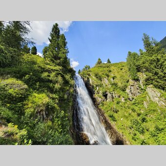 Wasserfall bei der Eselsberger Alm (bei Oberwölz-Lachtal) | © Steiermark Tourismus | Günther Steininger