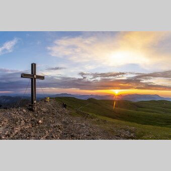 Gipfelkreuz auf der Hohen Veitsch | © STG | Volker Preusser