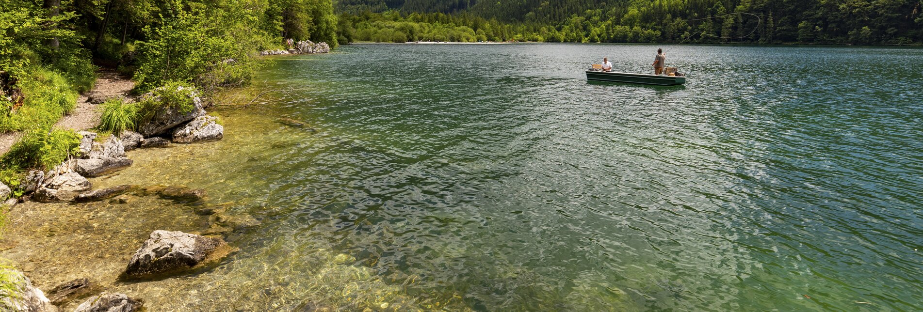 Leopoldsteinersee lake at Eisenerz | © Steiermark Tourismus | Harry Schiffer