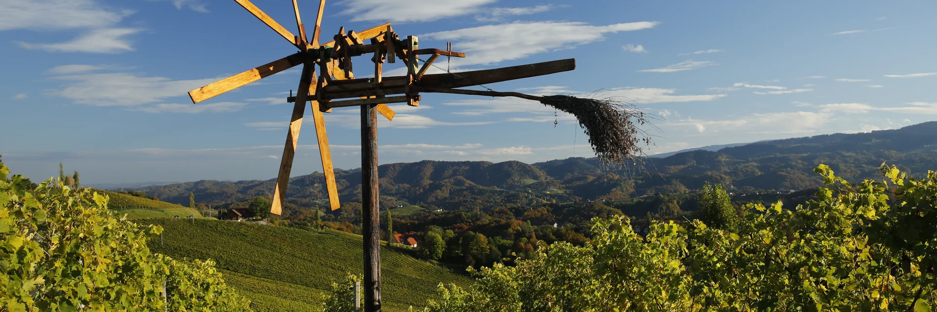 Klapotetz, das Wahrzeichen des steirischen Weinlandes  | © STG | Herbert Raffalt