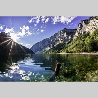 Leopoldsteinersee bei Eisenerz | © STG | Michael Weberberger