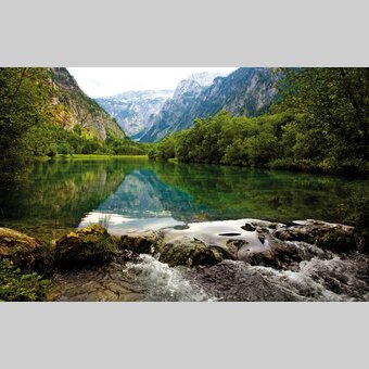 Brunnsee mit den Brunnmäuern im Hochschwabmassiv | © STG | R. Lamm