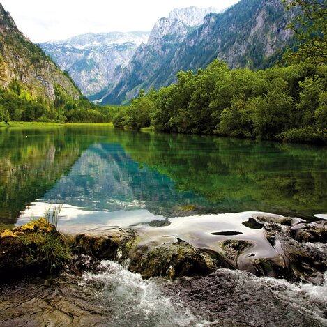 Salzatal - the Brunnlake with the Brunnmäuern at Hochschwab | © Steiermark Tourismus | R. Lamm