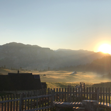 Morgenstimmung auf der Sonnschienalm