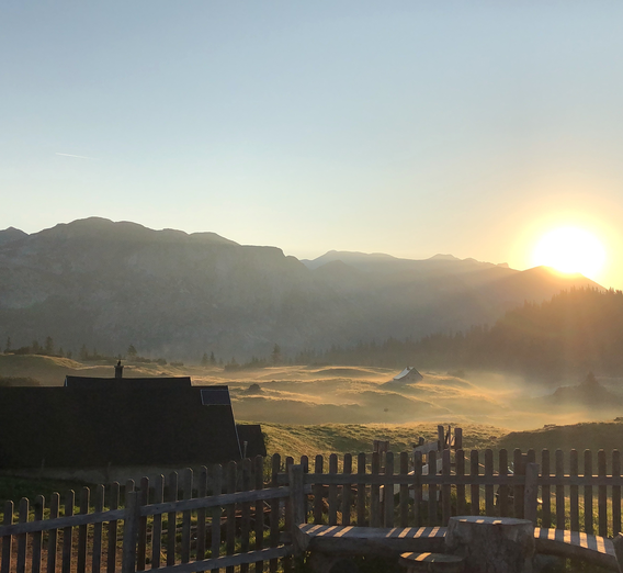 Morgenstimmung auf der Sonnschienalm | © STG | Eva Unterhuber