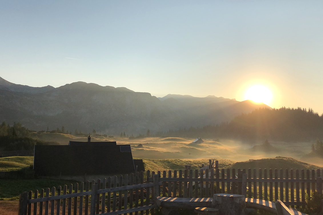 Morgenstimmung auf der Sonnschienalm | © STG | Eva Unterhuber