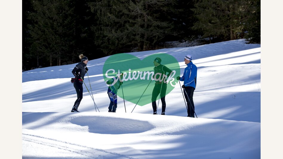 Cross country skiing tips exchange | © Steiermark Tourismus | Tom Lamm
