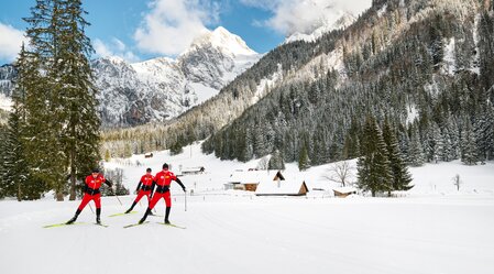 Cross-country skiing in the Eisenerz Ramsau | © Erzberg Leoben | Michael Königshofer