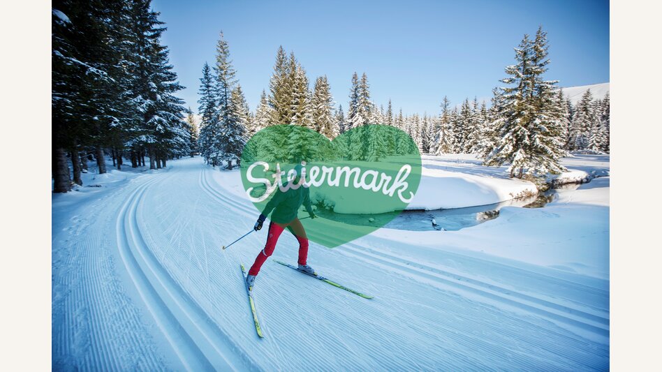Langlaufen im Naturpark Almenland | © TV Oststeiermark | Harald Eisenberger