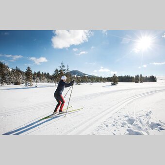 Langlaufen im Naturpark Almenland | © TV Oststeiermark | Harald Eisenberger