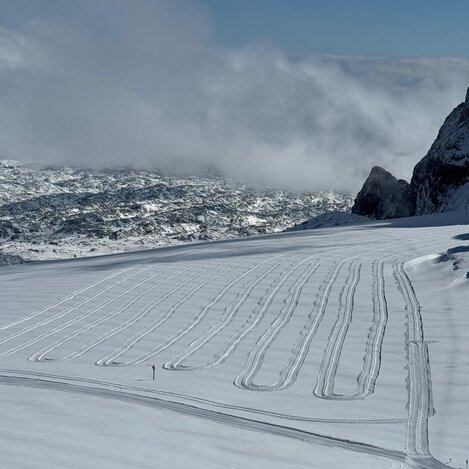 Loipennetz am Dachstein-Gletscher | © PlanaiHochwurzen Bahnen | Martin Perhab
