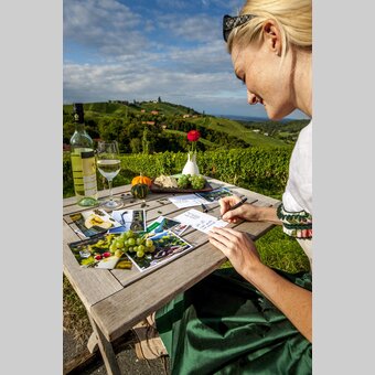Viel zu schön, um kurz zu bleiben: Die Steiermark (Südsteiermark) | © STG | Tom Lamm | Nur für Pressezwecke!