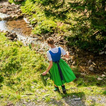 Wandern auf der Alm