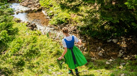 Wandern auf der Alm | © Steiermark Tourismus / Volkskultur Steiermark | Jenni Koller