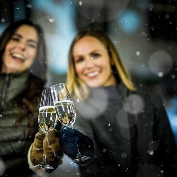 Silvester in Graz, vor dem Rathaus am Hauptplatz