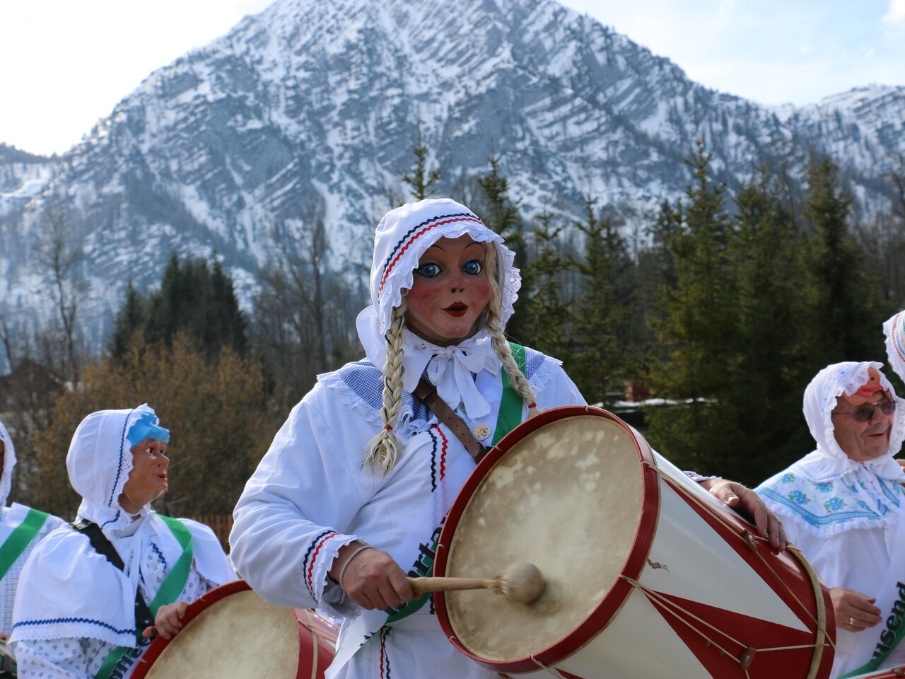 Trommelweiber at the Ausseer carnival