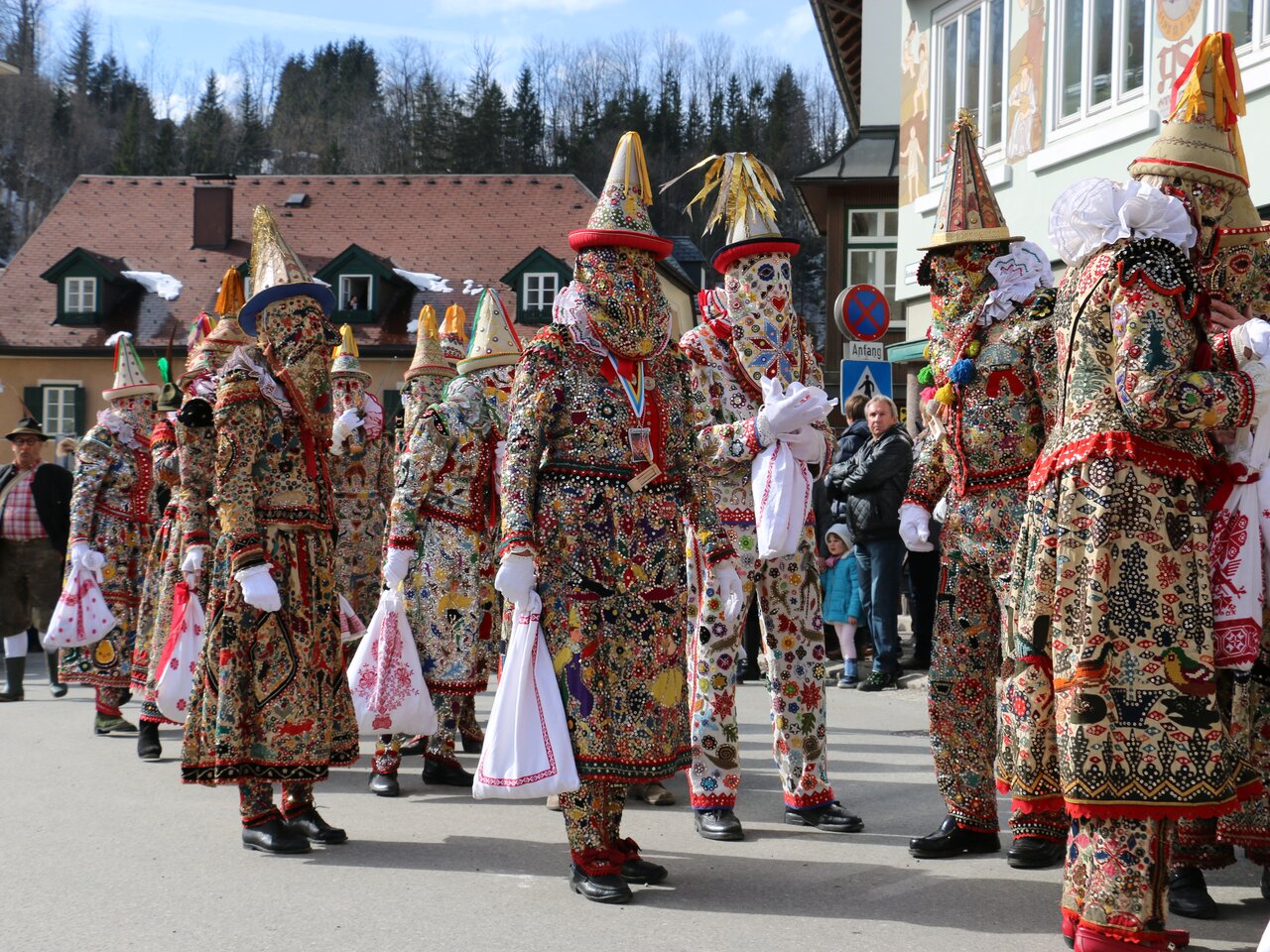 Flinserl at the Ausseer carnival