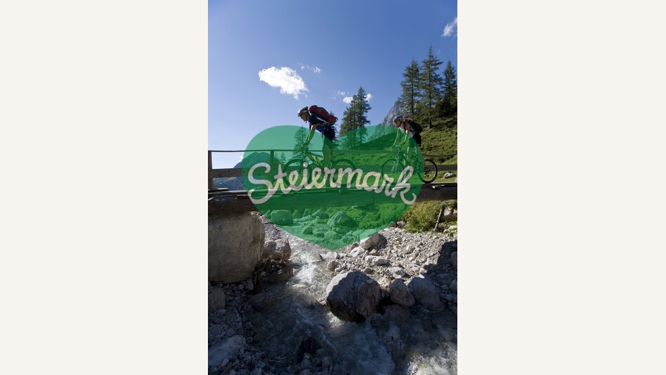 Biker in Ramsau am Dachstein | © STG | Himsl | Nur für Pressezwecke!