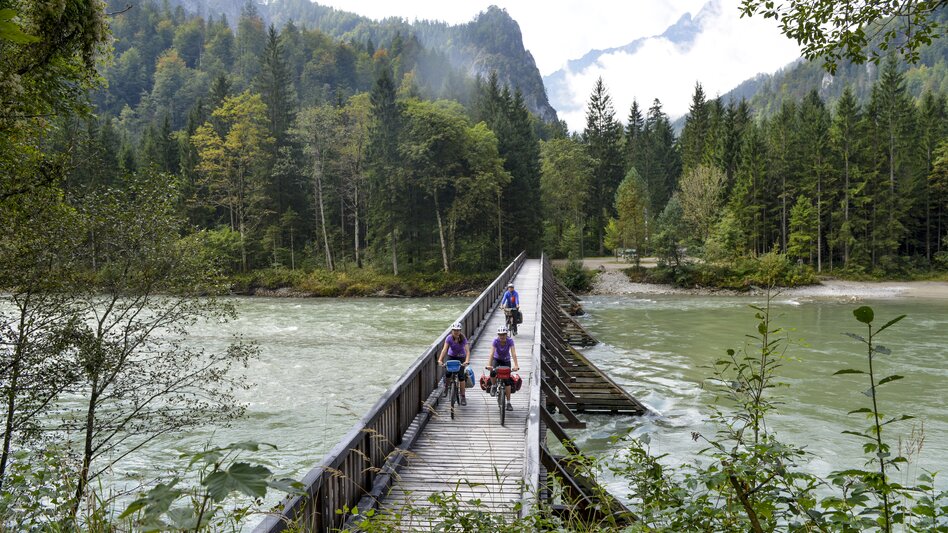 Ennsradweg im Nationalpark Gesäuse