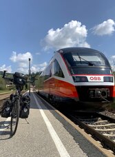 Rad & Bahn als ideale Kombination