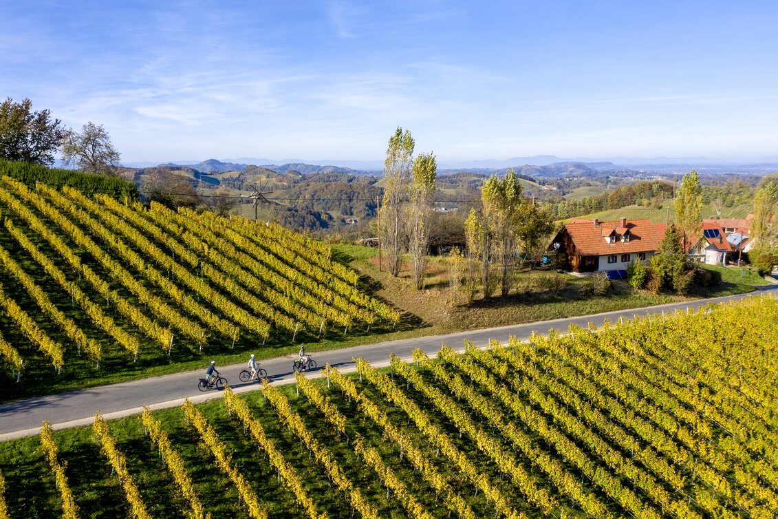 PackageWeinland Steiermark Radtour - 10 Tage - Rundreise 8 Etappen ab/bis Graz