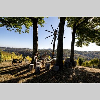 Cycling at the Styrian Wine Country Cycling Tour | © Steiermark Tourismus | Tom Lamm