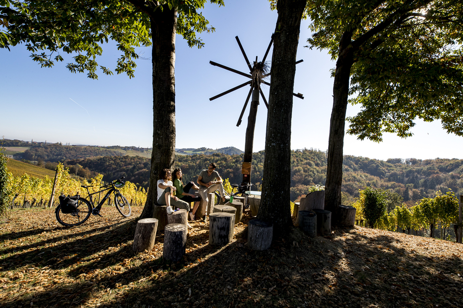 Auf der Weinland Steiermark Radtour | © STG | Tom Lamm