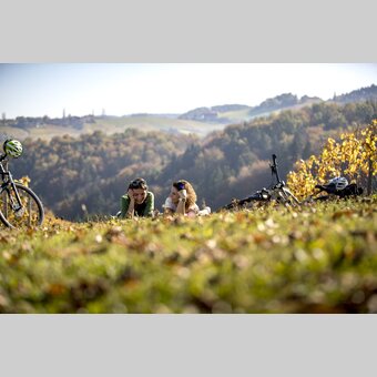 Cycling in the Styrian Wine Country | © Steiermark Tourismus | Tom Lamm