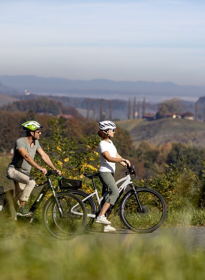 Radfahren im Weinland Steiermark | © STG | Tom Lamm