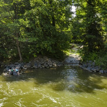 An der Mur bei Straß in der Steiermark