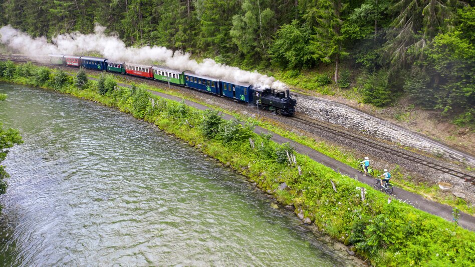Murtalbahn trifft Murradweg