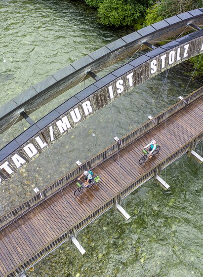 Radbrücke bei Stadl an der Mur | © STG | pixelmaker.at
